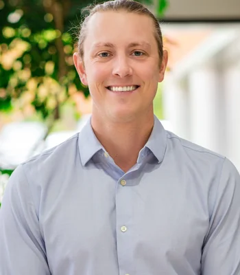 Portrait of Luke DePauw, Executive Agent.